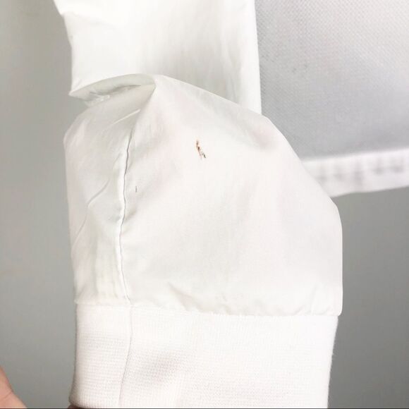 NIKE | Mesh Back White Bomber Style Track Jacket Red Label Women’s Size Small - Picture 9 of 11